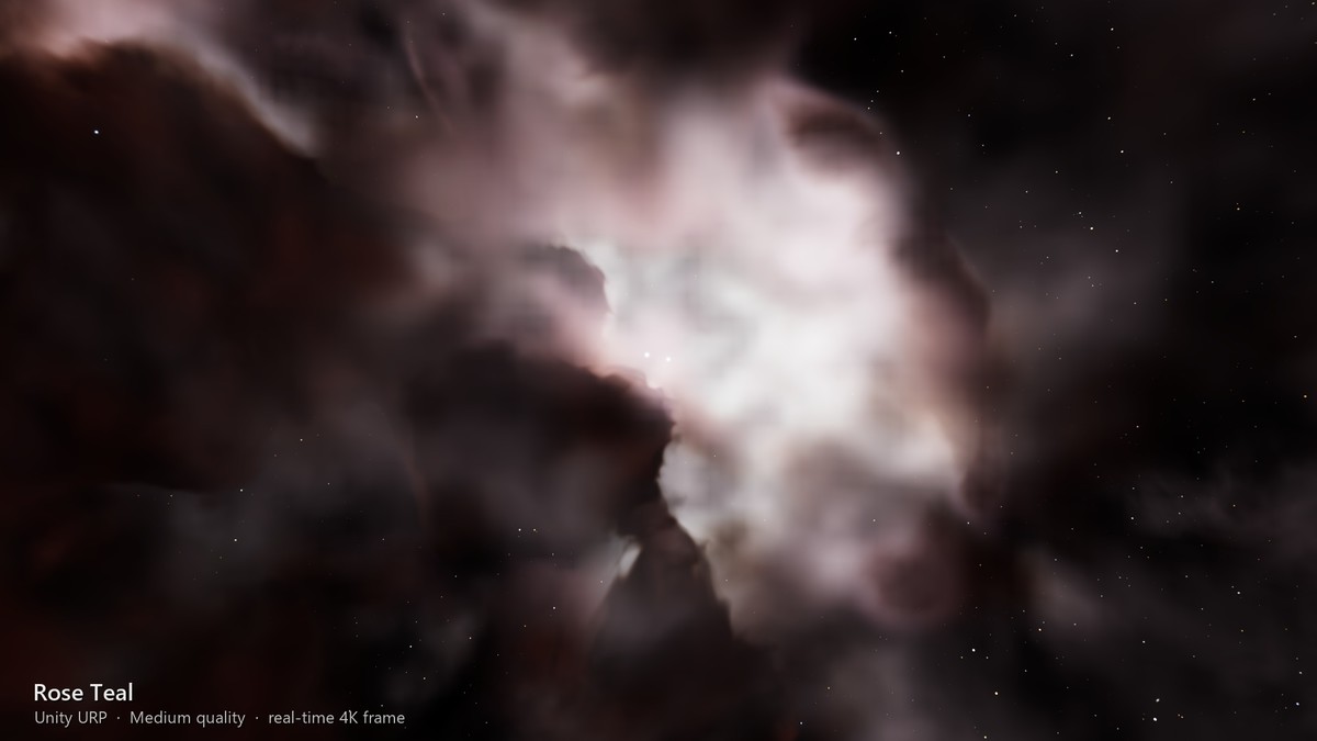 Volumetric Nebula Skyboxes 2 – 17 Fly-Through 3D Space Nebulae (URP & HDRP)
