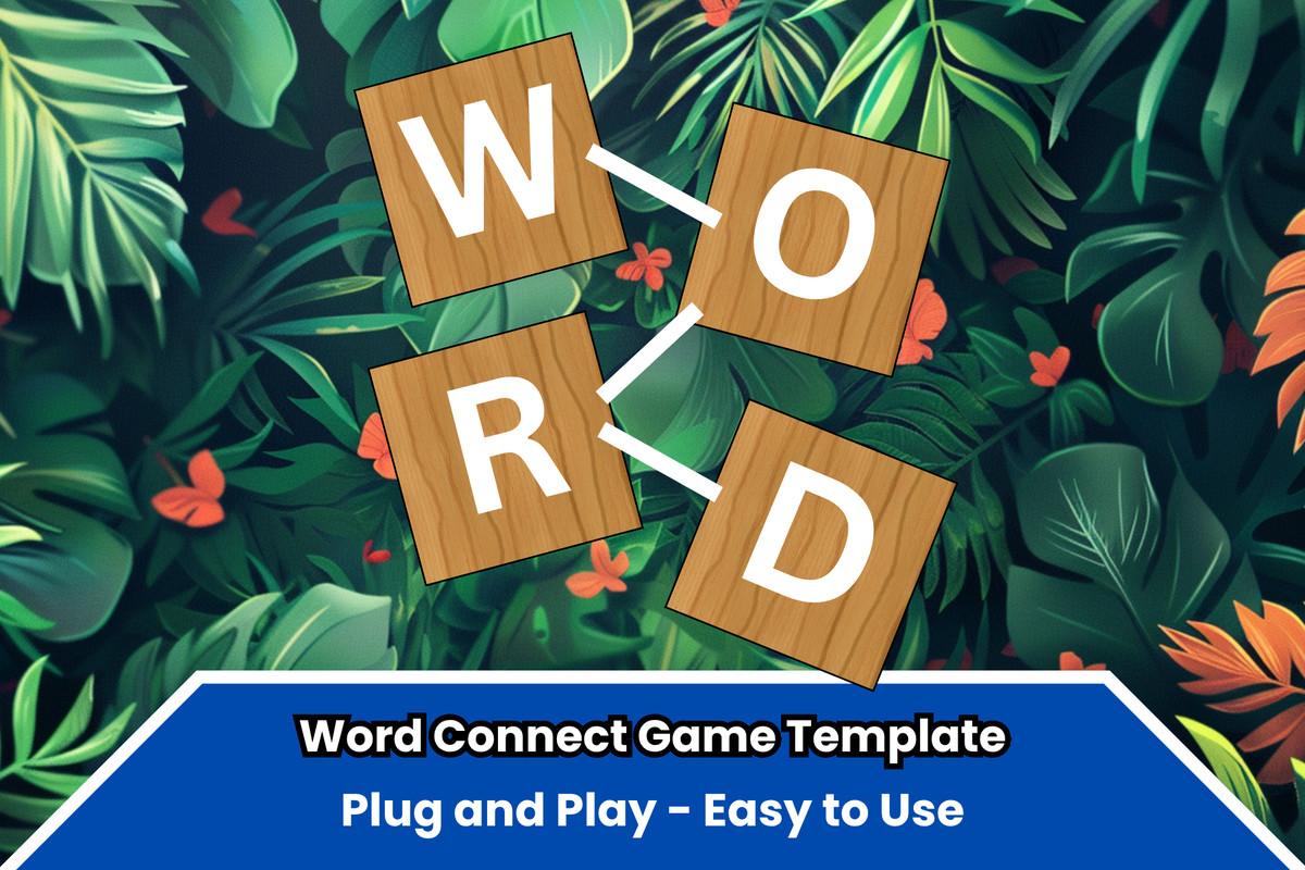 Word Connect Game Template - Complete System