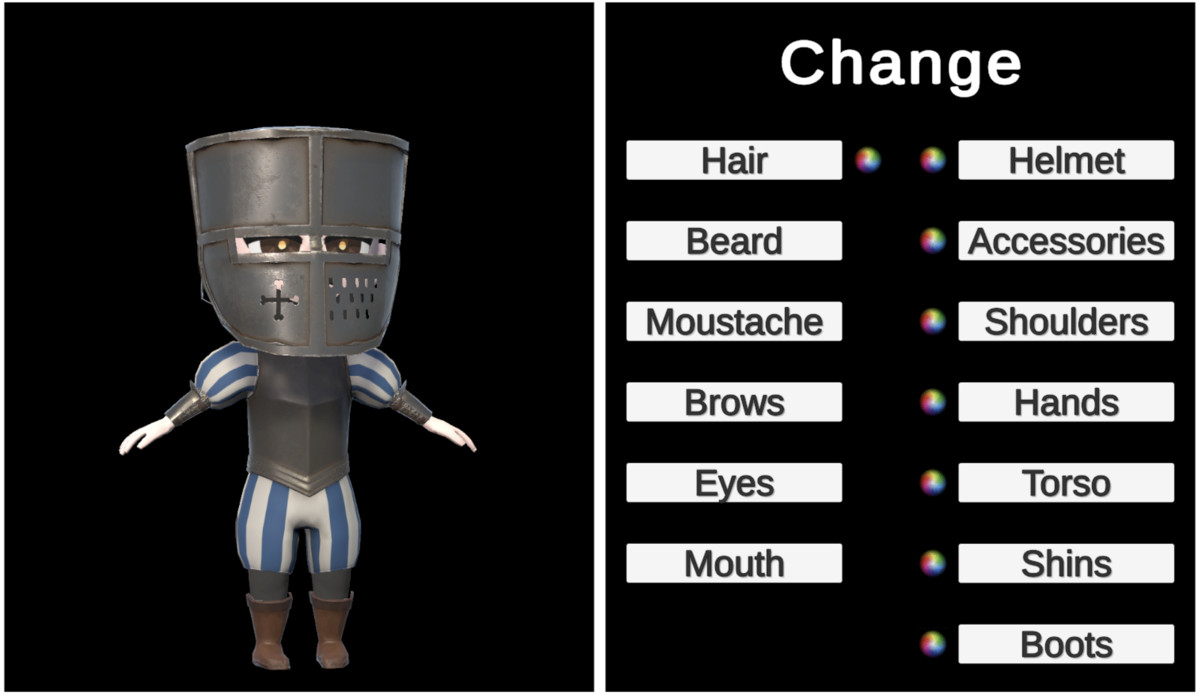 Stylized Warriors - Modular Low-Poly 3D Characters