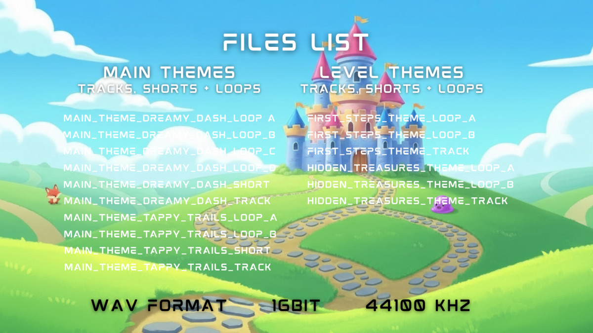 Casual Mobile Game - Complete Music Pack