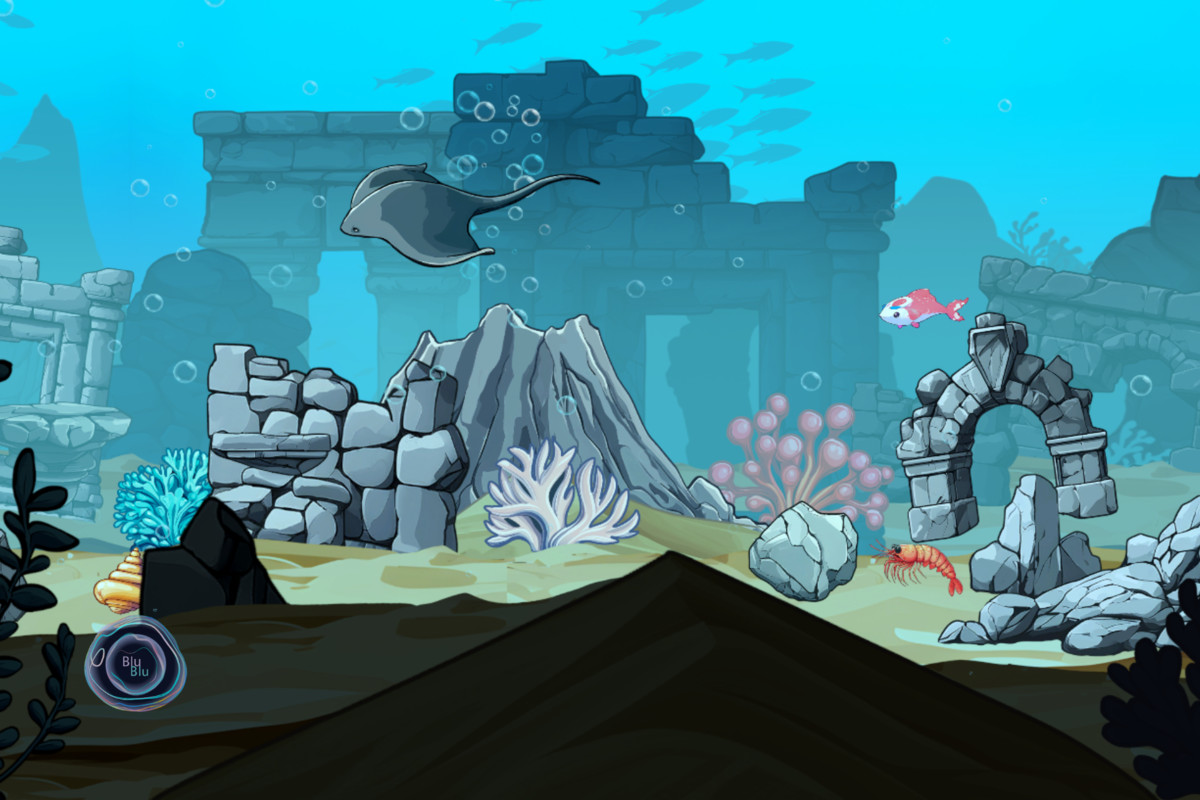 2D Platformer Underwater Adventure