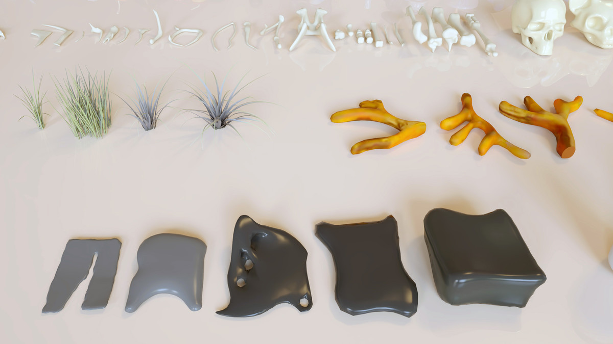 Lowpoly Stylized Street Garbage, Junk, Trash and Waste Set - 328 gameready props