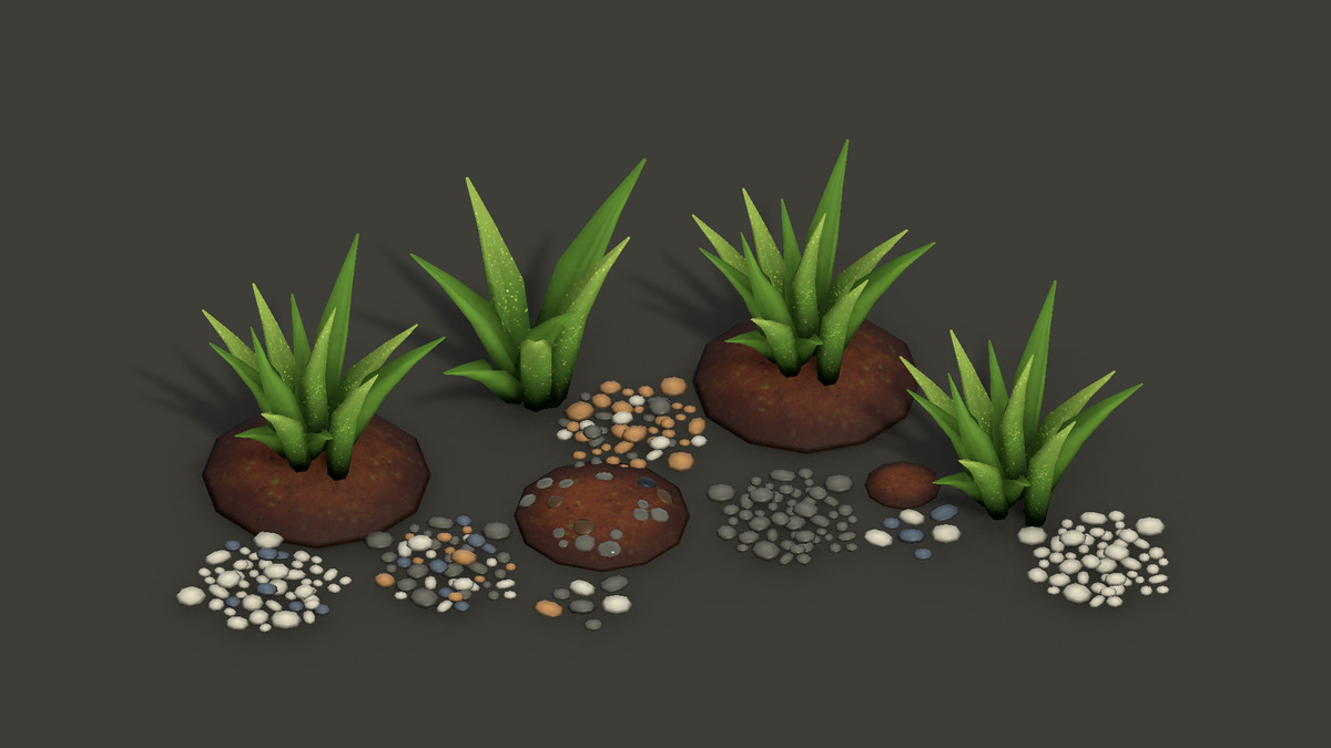 Nature Necessities - Stylized Succulents
