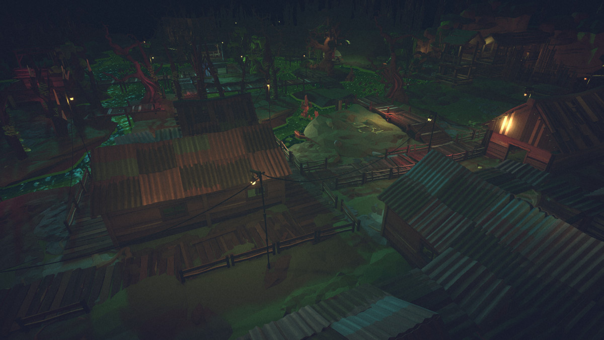 Low Poly Swamp Village – ModulaCraft PRO