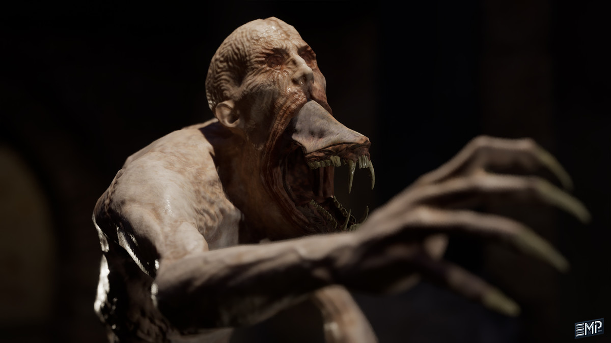 Scary werewolf