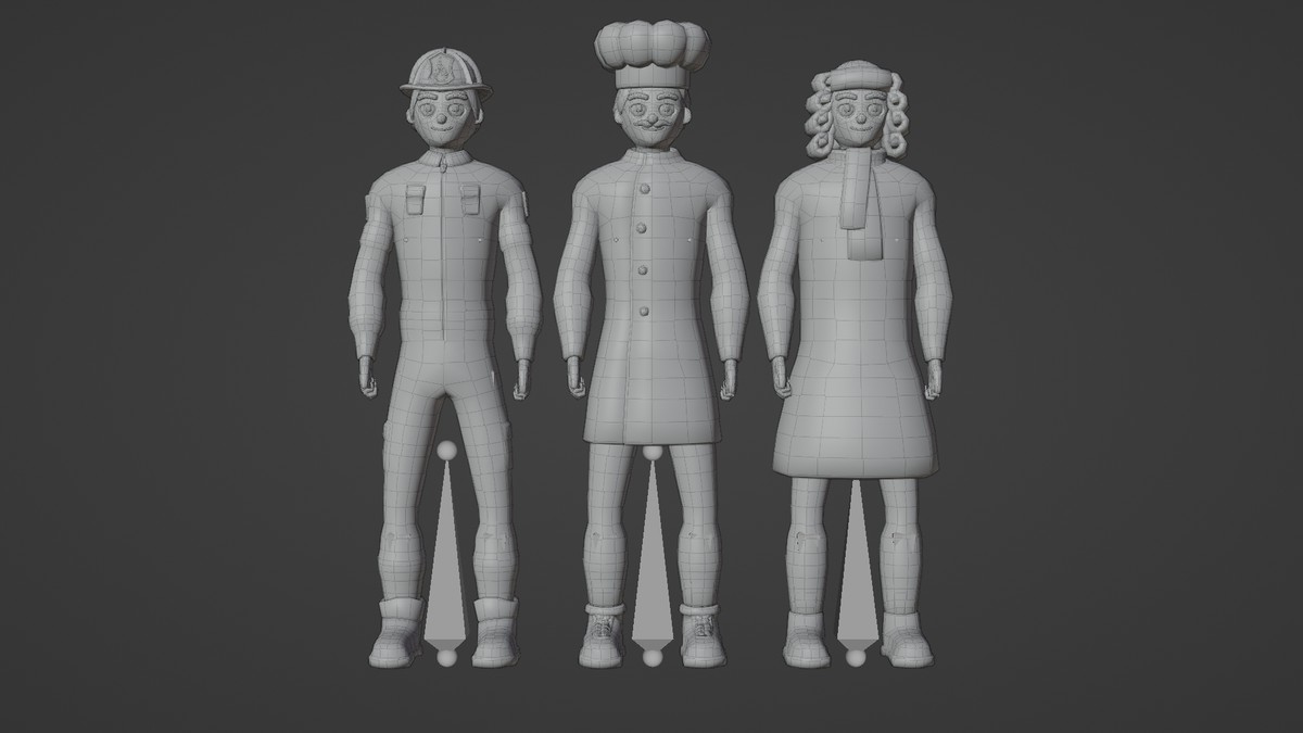 Casual Characters Pack 4 by IGS