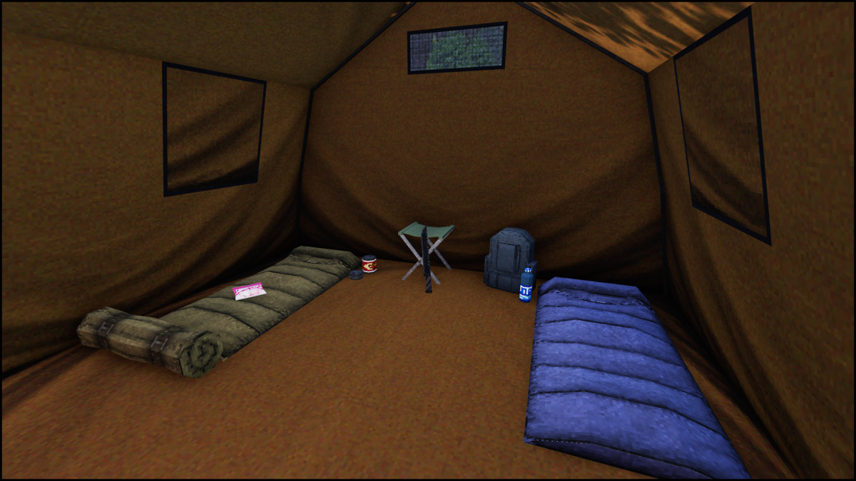 Campsite - Retro Style Modular Environment Pack