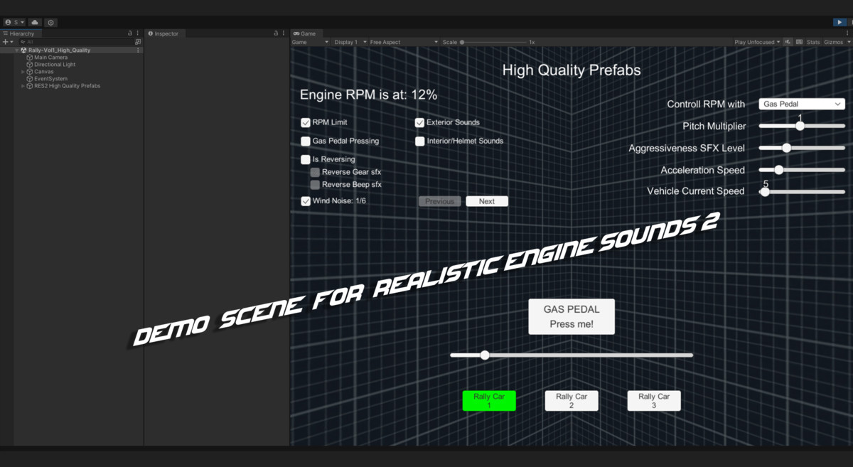 Rally Engine Sounds - Vol. 1