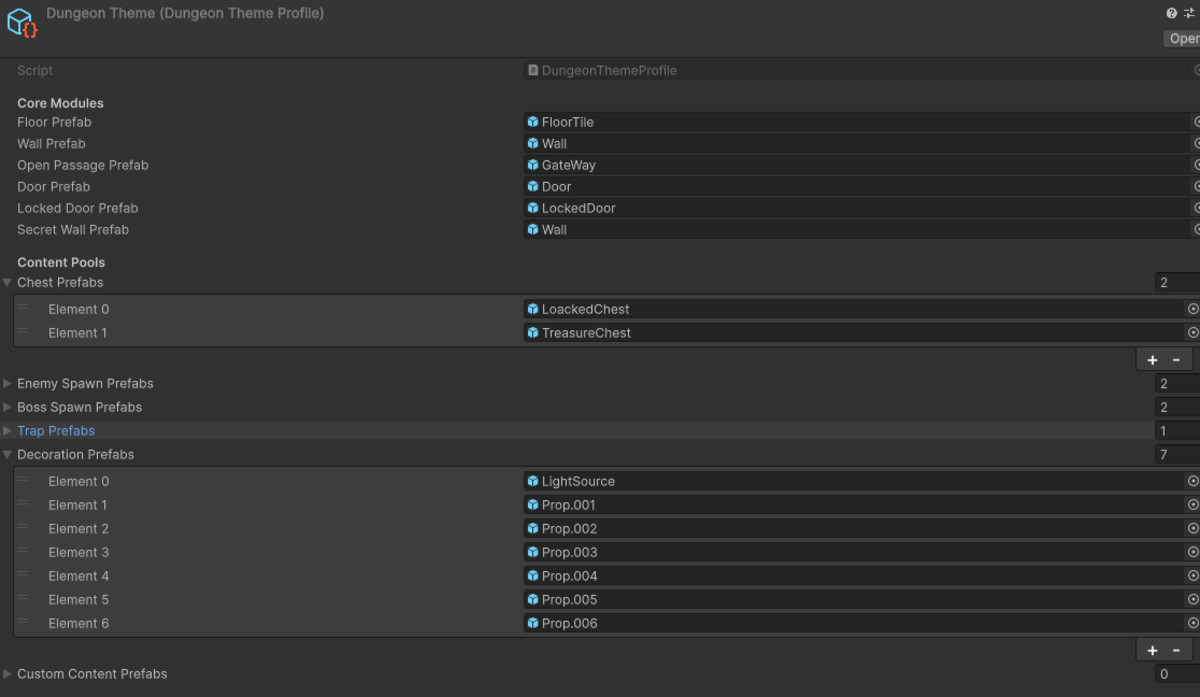 Pixit DungeonMaster Generator