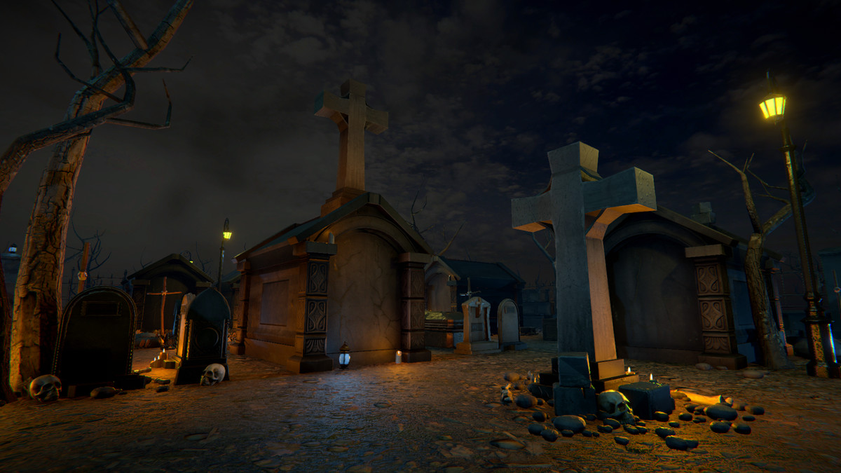 Realistic Cemetery Asset Package