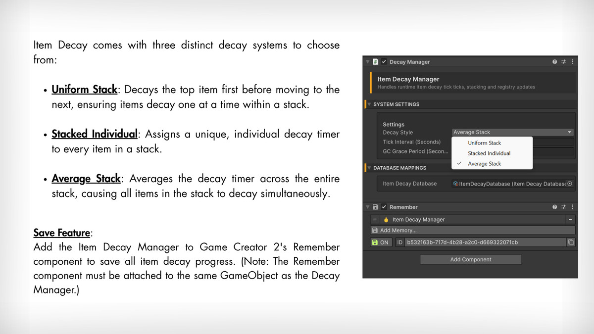 Item Decay | Game Creator 2