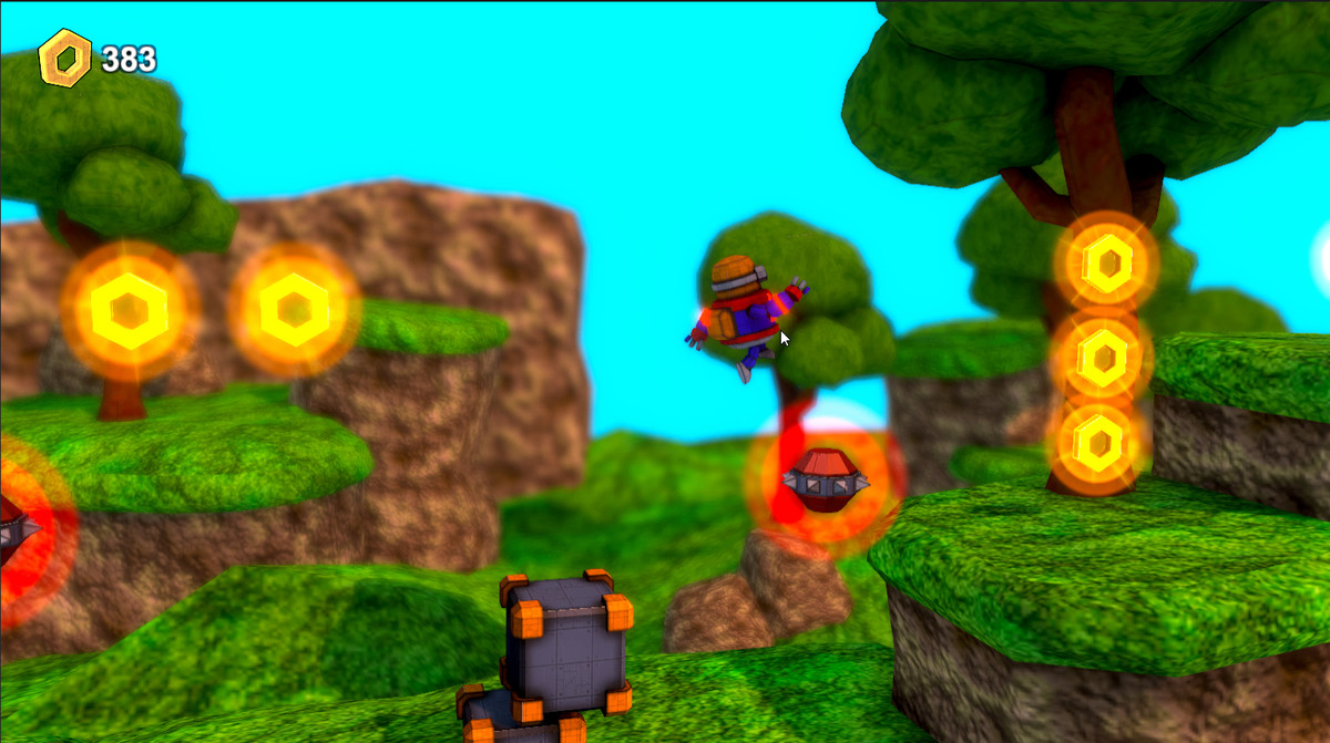 Robo Platformer 3D - Game Template