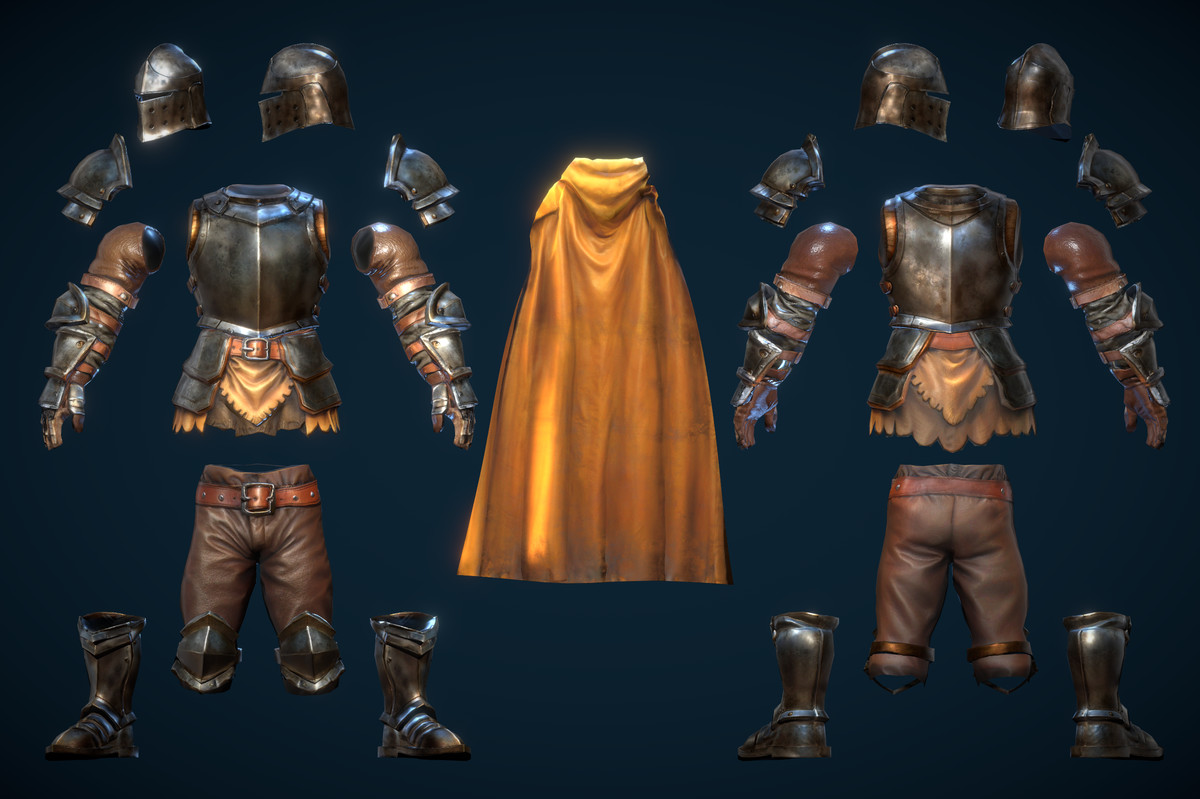 Stylized Human Knight