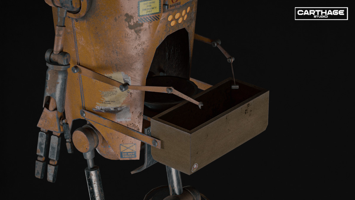 Dome-Head Vendor Robot NPC