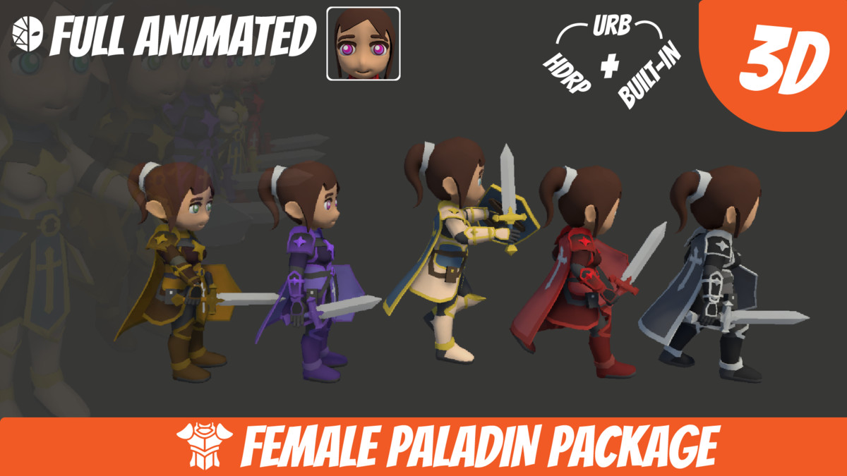 Morphara Fantasy Heros - Female Sacred Paladin