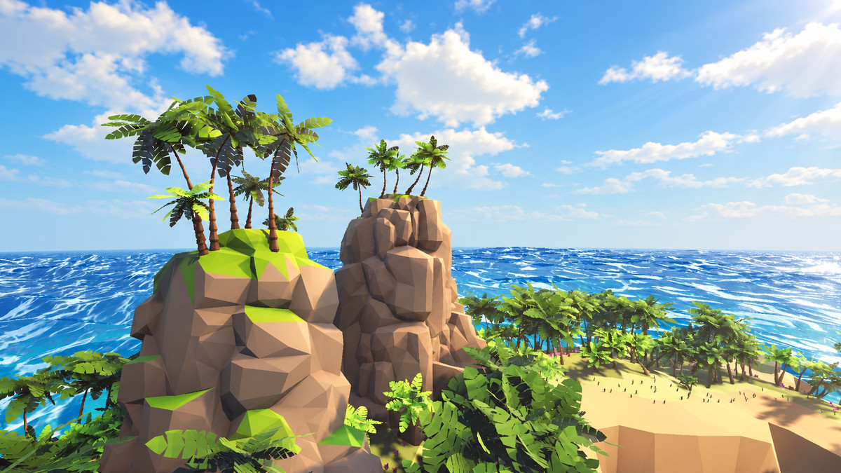 Tropical Island & Underwater Environment - Mini World Studio