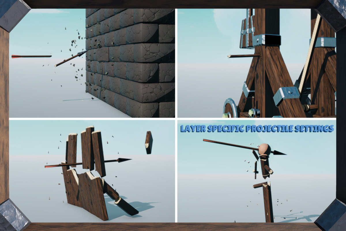 Stylized Functional Siege Weapons: Ready, Aim, Fire!