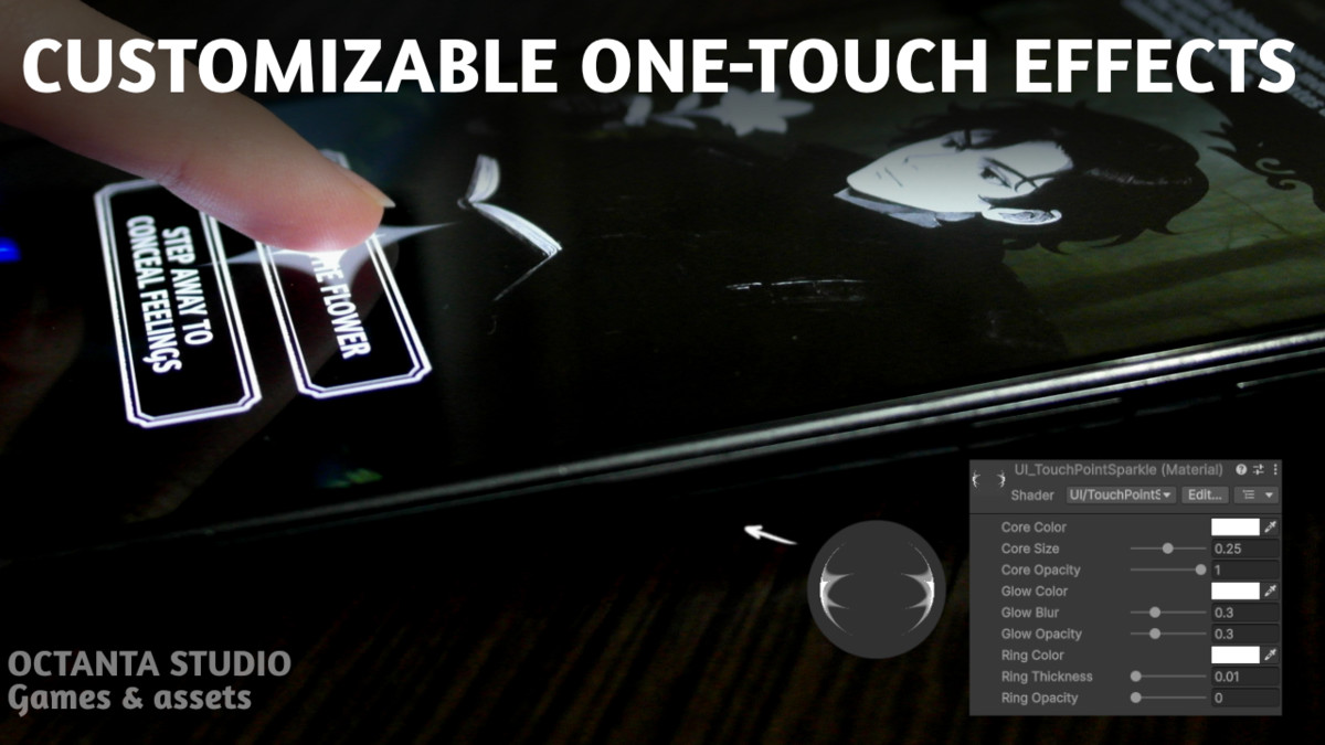 Touch Effect System: customizable VFX feedback for cross-platform input
