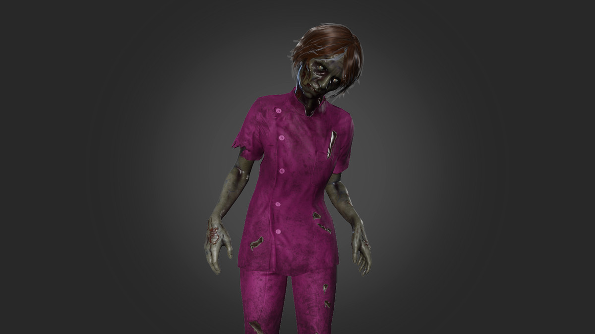 Zombie nurse_woman