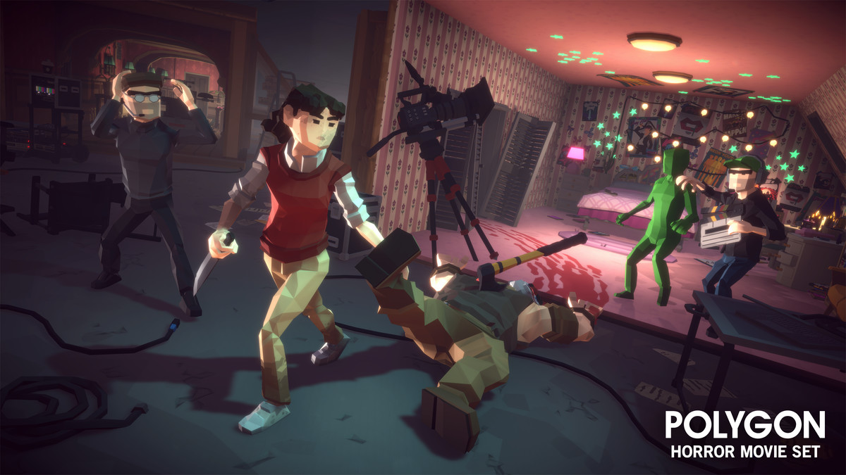 POLYGON - Horror Movie Set - Low Poly 3D Art by Synty