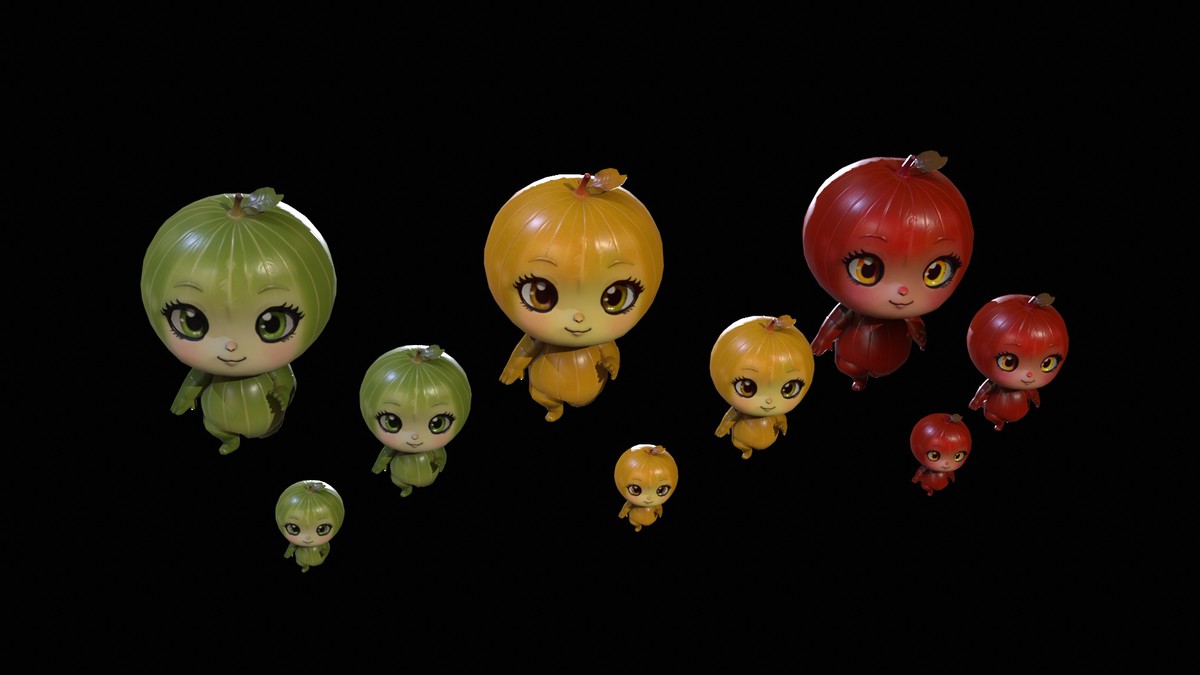 Chibi Fruit Gooseberry