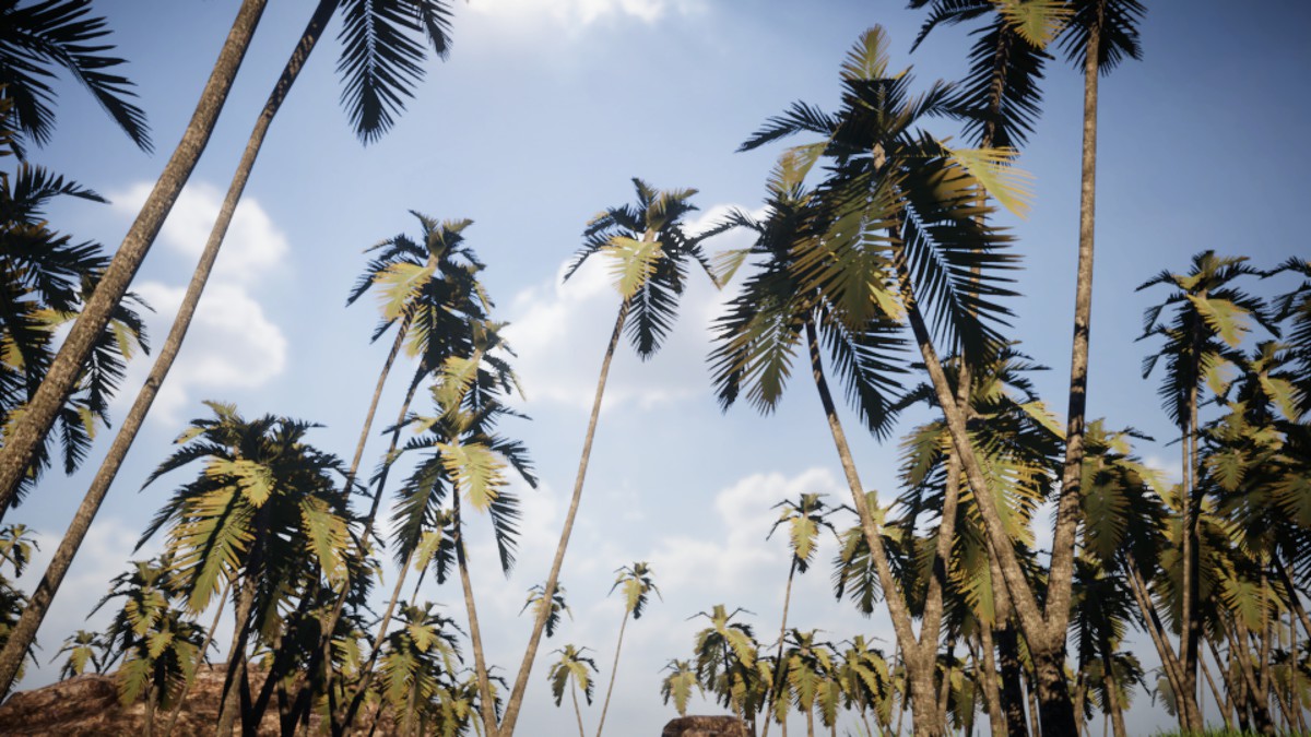 Mobile Palm Tree Bundle (for URP)