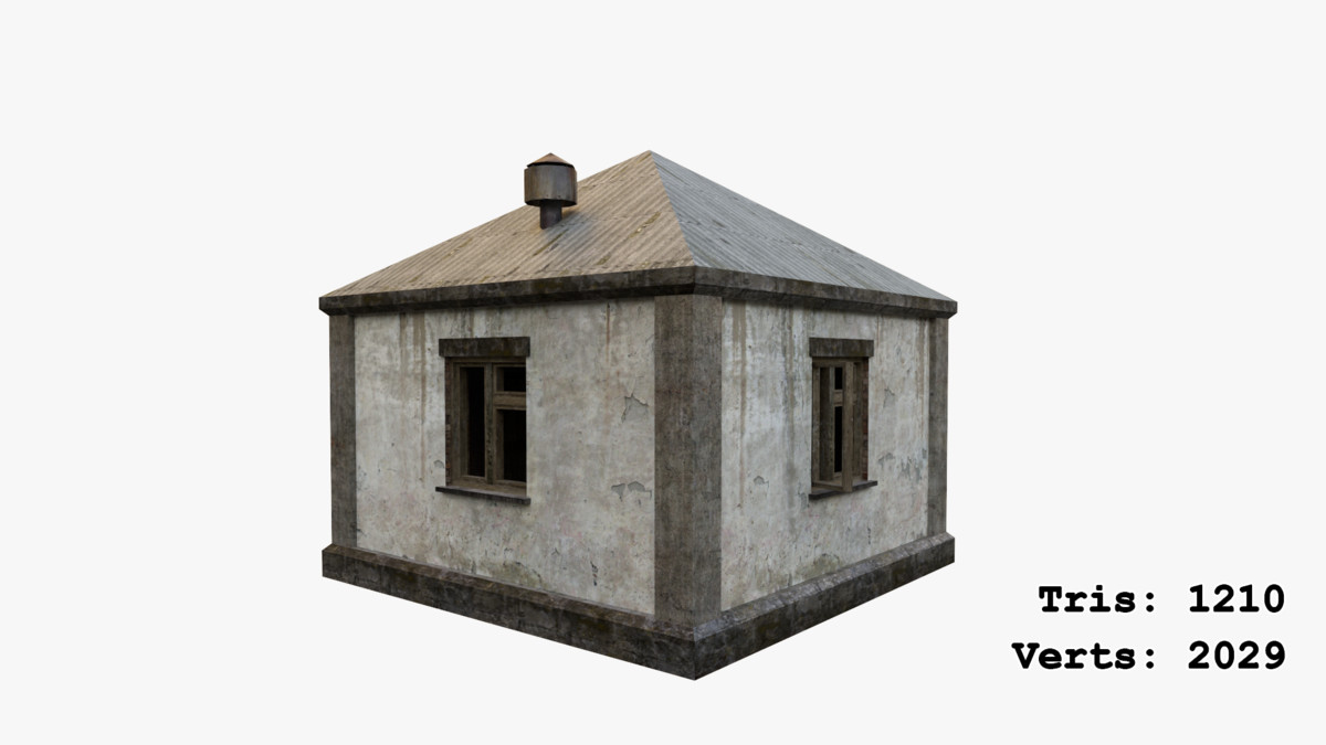 Abandoned Apocalyptic Buildings Mega Pack