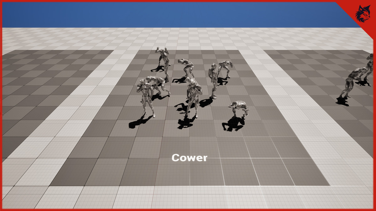 Terror Fear and Scared NPC Animation Pack
