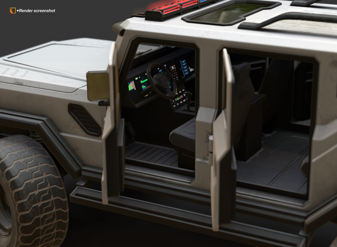 Armor Police Vehicle Physics (3 in 1 Bundle)