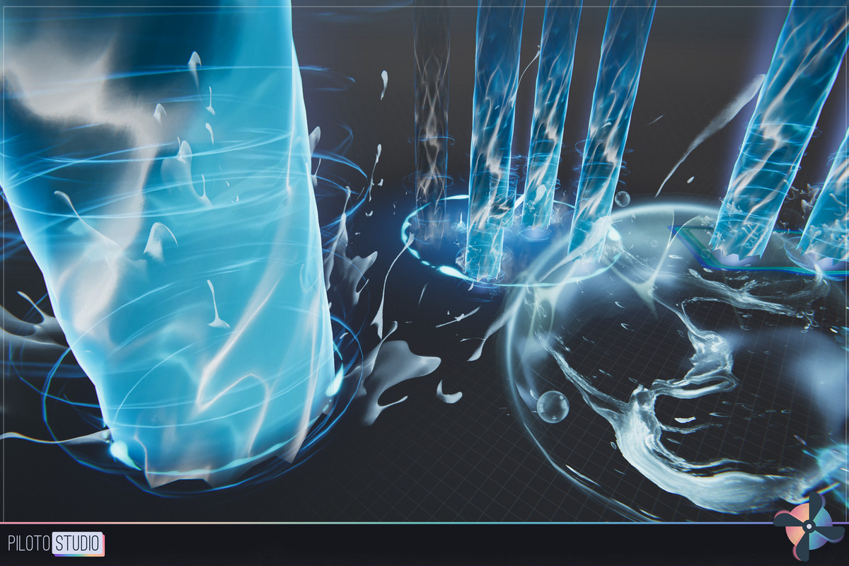 Water Magic Stylized VFX Starter Kit