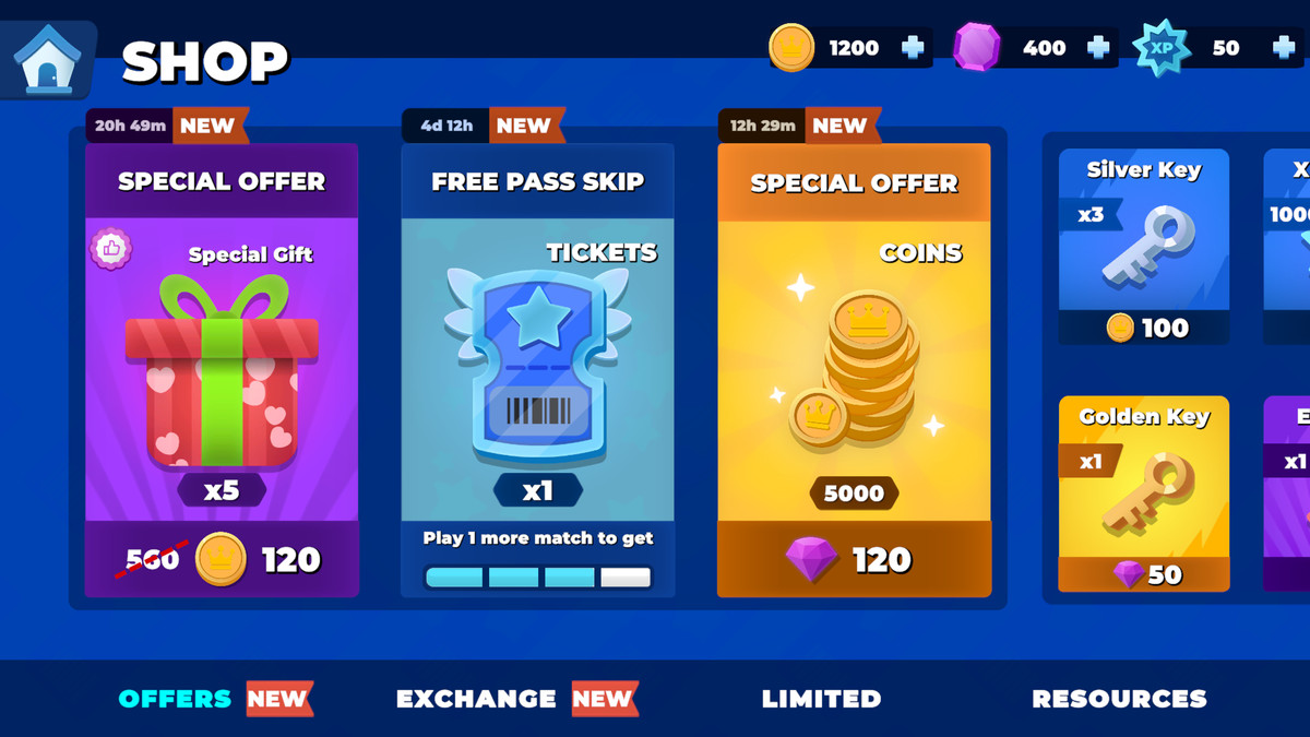 Premium Casual GUI