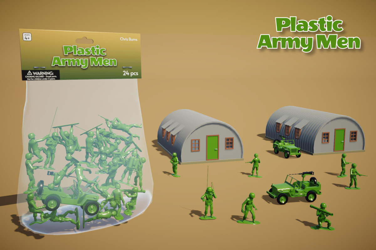 Plastic Army Men