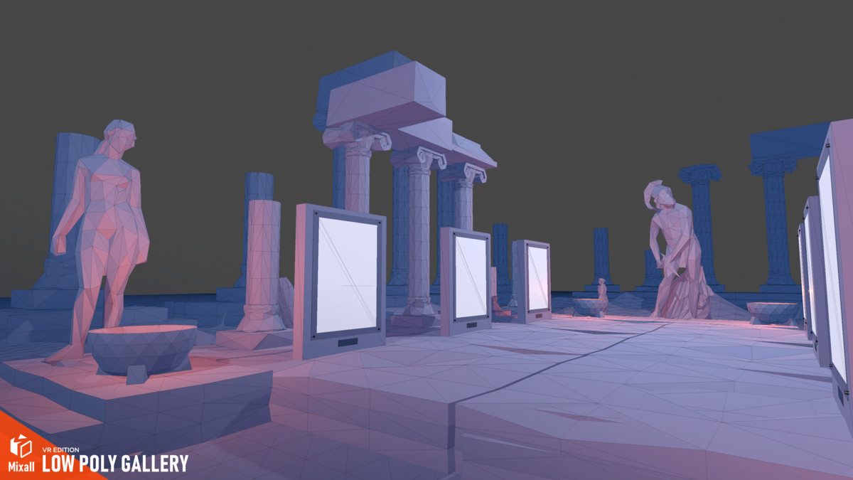 Low Poly Gallery - VR edition