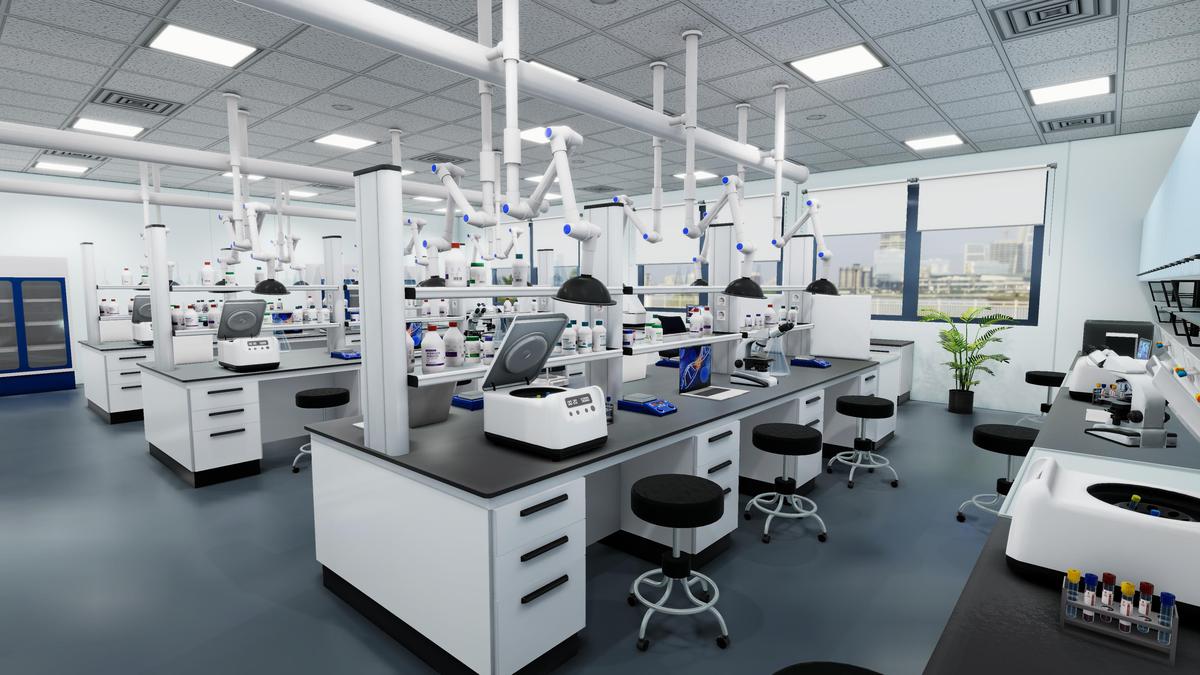 Modular Laboratory Interior