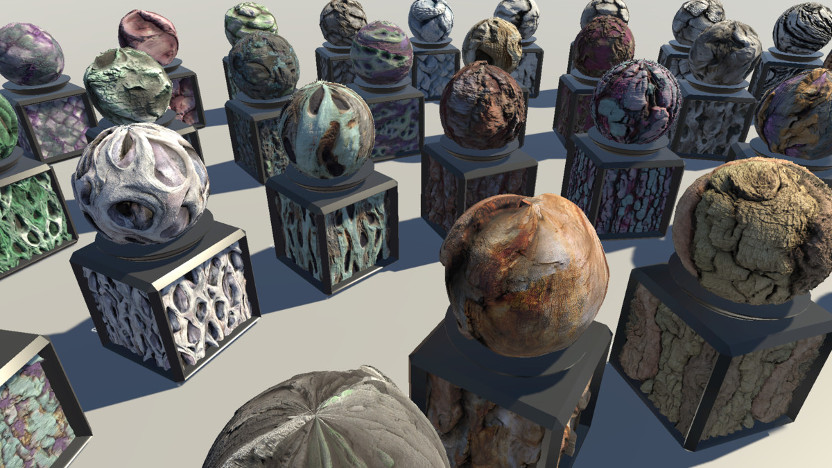 Alien Nature Materials - Wood Bark