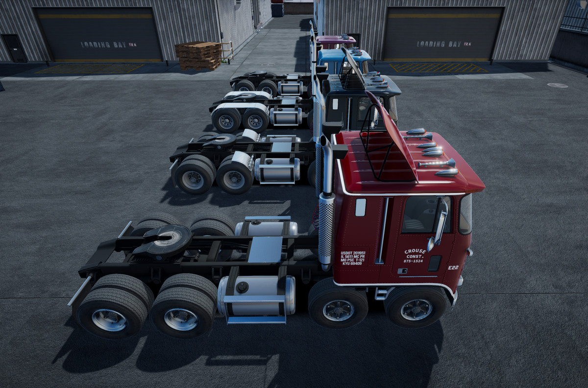 TwinSteer cabover truck