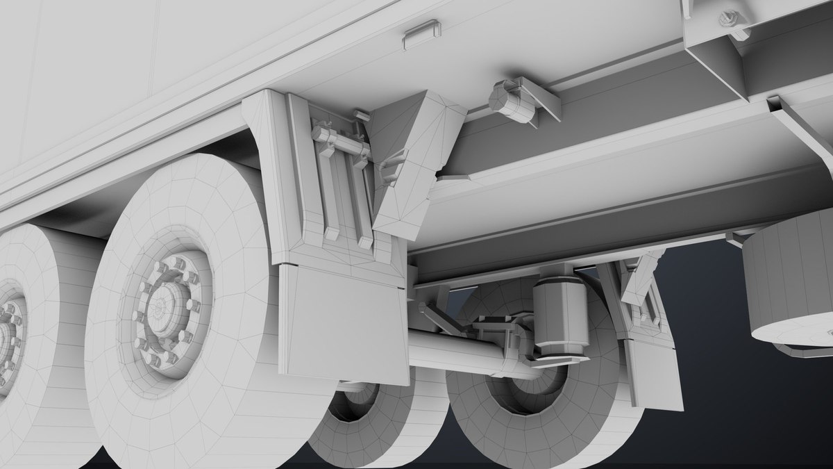 Refrigerator Trailer 05 URP HDRP Textures