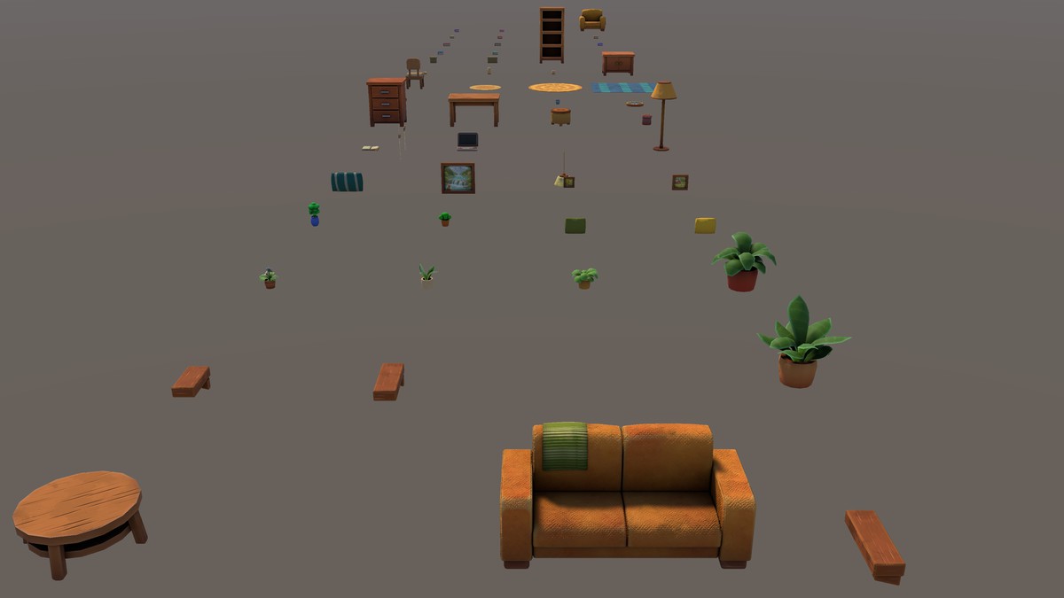 HexForge Stylized Room Props