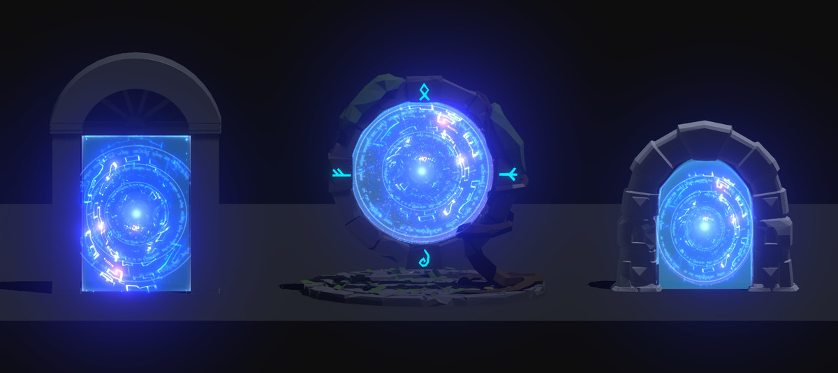 Game VFX - Magic Portal Collection