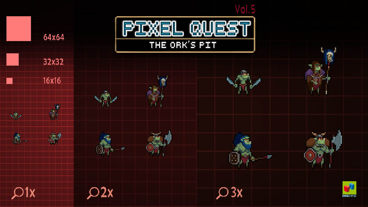 2D Pixel Quest Vol.5 - The Ork's Pit