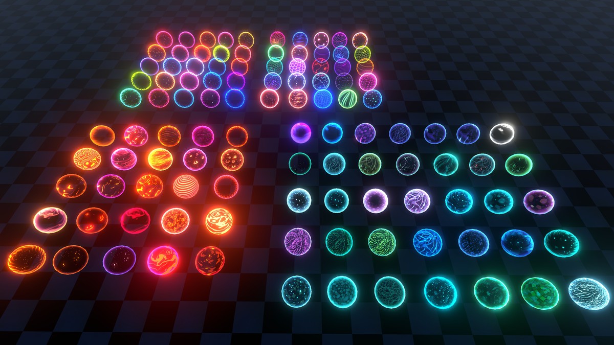 Hologram Shaders 3 in 1 (Fire, Shield, Frozen)