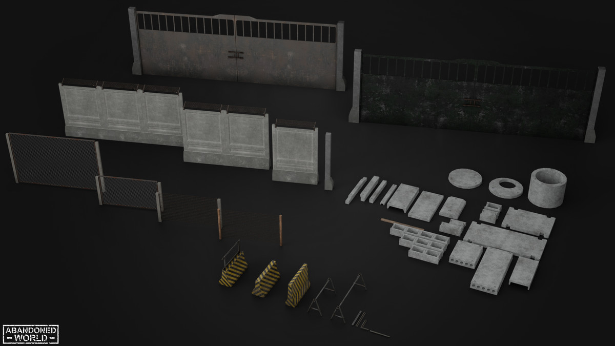Concrete Blocks and Modular Fences