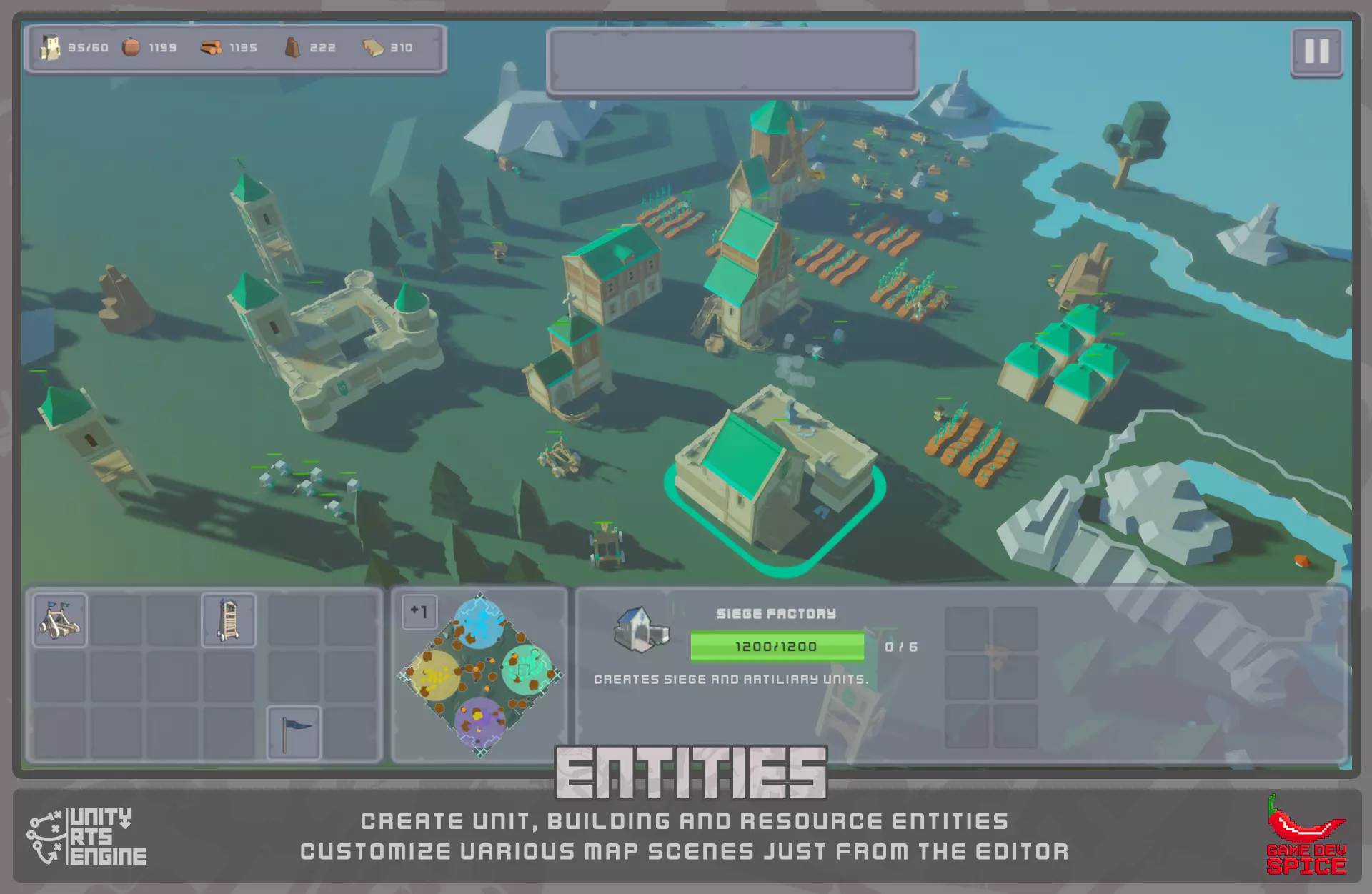 Roblox Tiny Rts Toony Tiny RTS Set - Набор мультяшных низкополигональных юнитов для ...