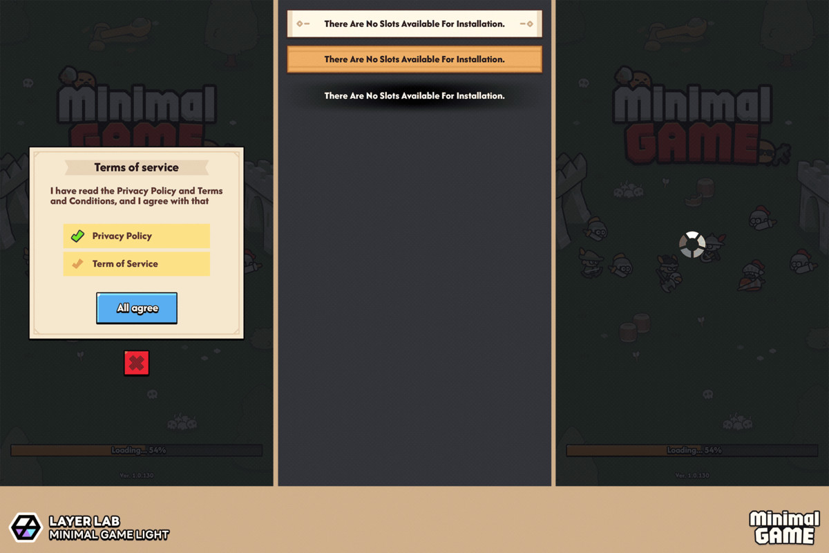 GUI Pro - Minimal Game Light