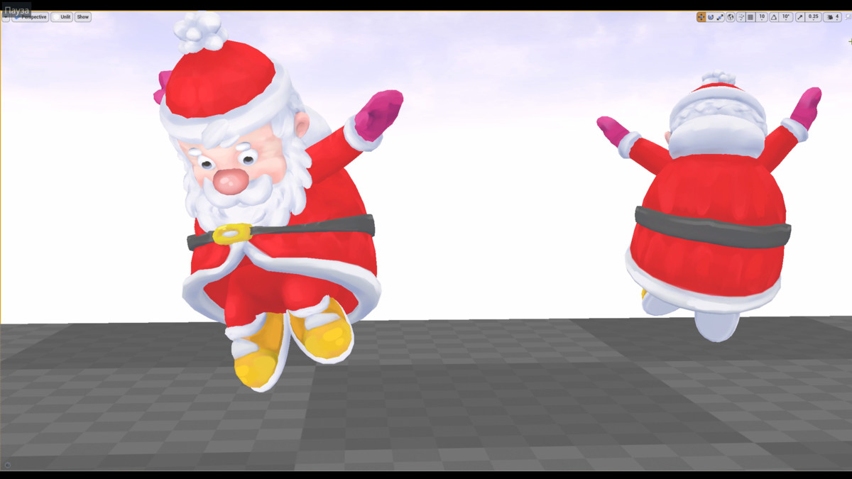 santa claus 24 animations