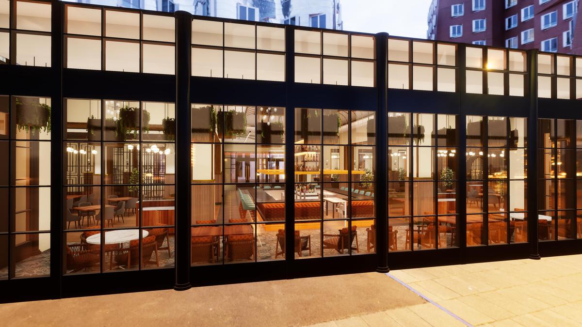 Hotel Bar Interior