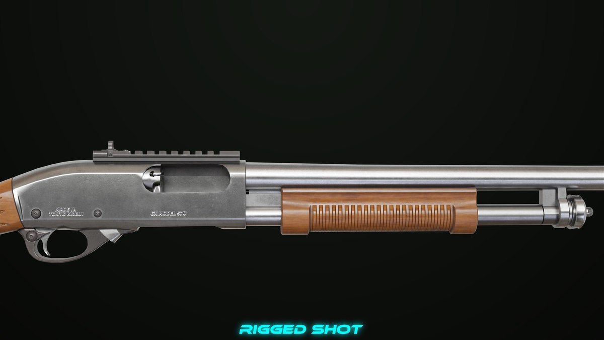 Shotgun Collection 01 URP HDRP Textures