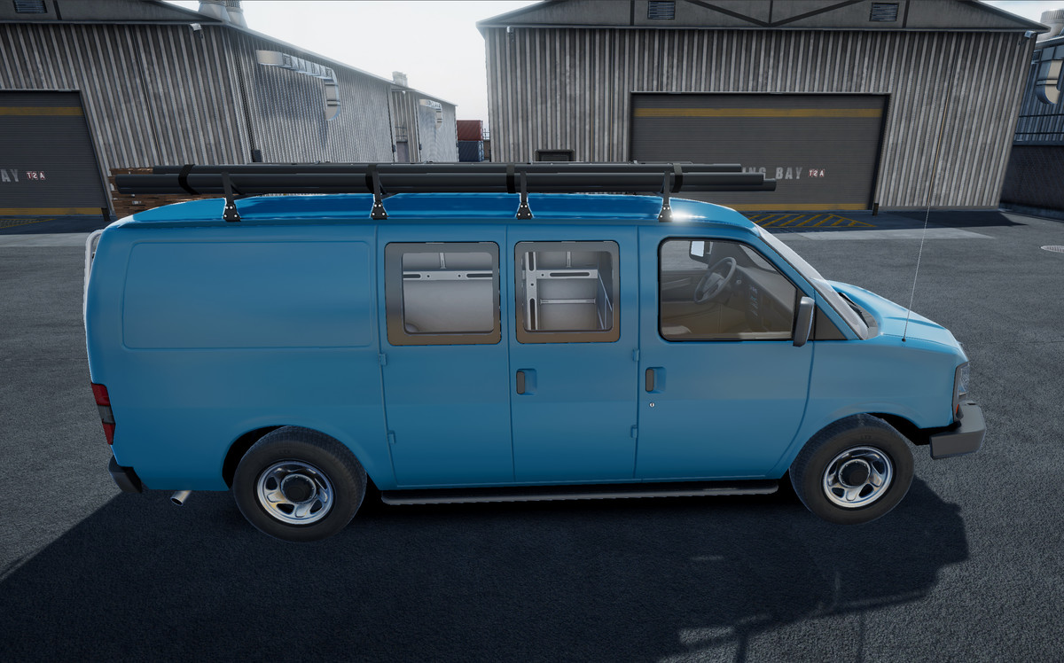 Modern utility van