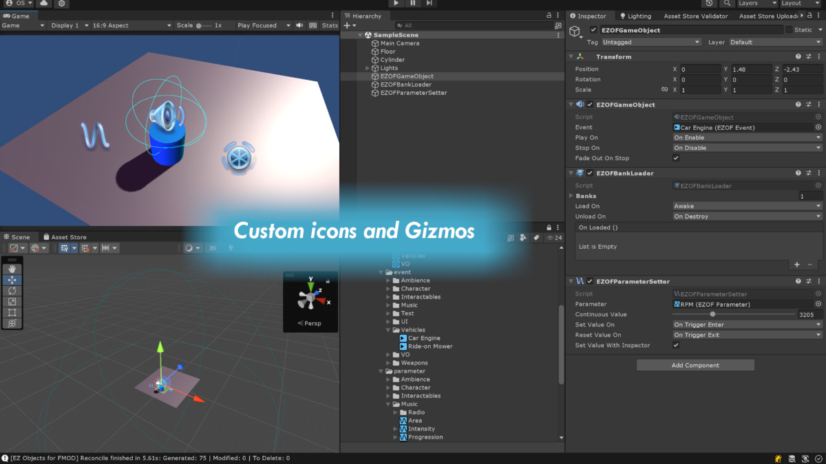 EZ Objects for FMOD