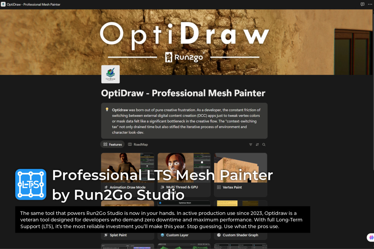 OptiDraw – Advanced Mesh Painting Tool